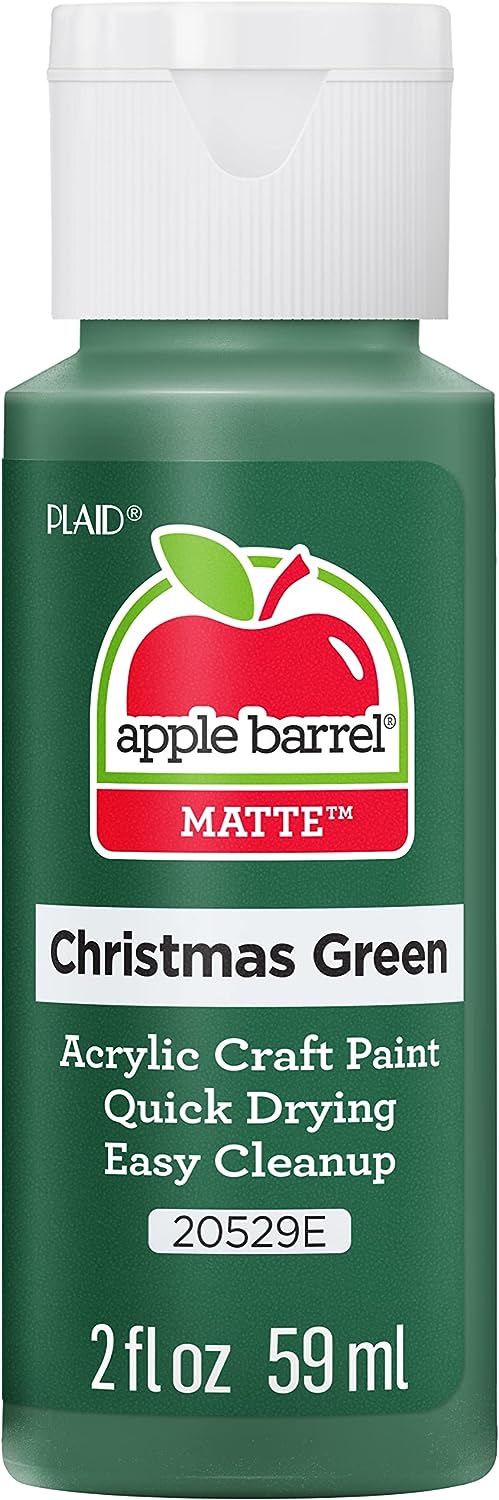 Apple Barrel Matte Christmas Green