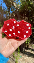 Load image into Gallery viewer, Dice Silicone Mold 5” W x 4” H x 1&quot; deep
