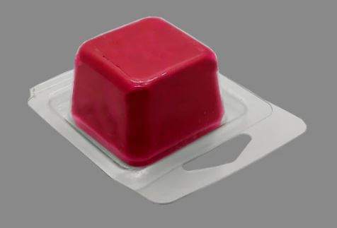 Single Cavity Wax Melt Clamshell Cube (1oz.)