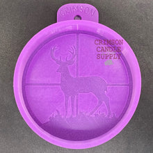 Load image into Gallery viewer, Deer in Scope Silicone Mold 4x4 x 1&quot; deep
