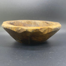 Load image into Gallery viewer, Wooden Flower Dough Bowl 7” Length X 7” Wide X 2” Tall
