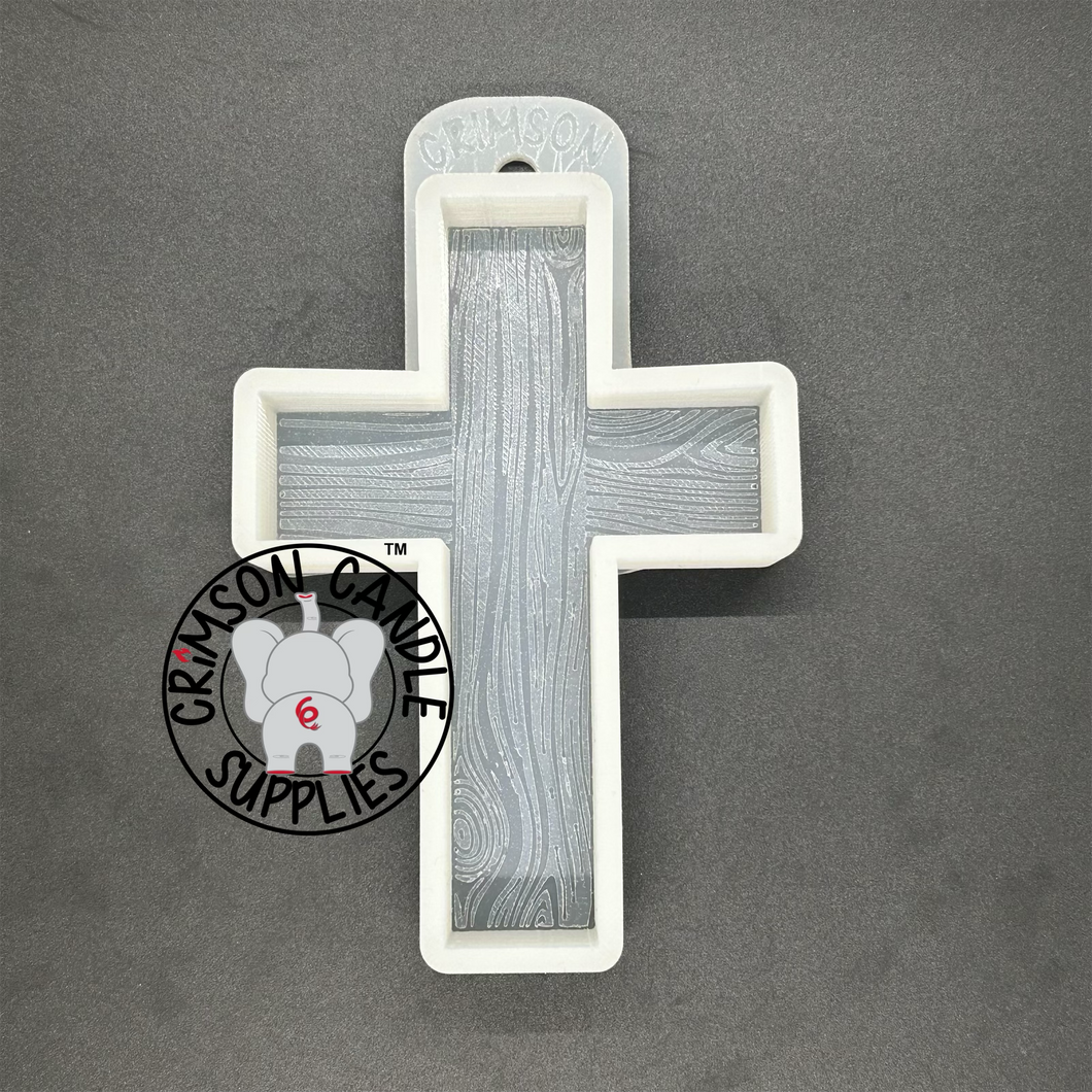 Wooden Cross Silicone Mold