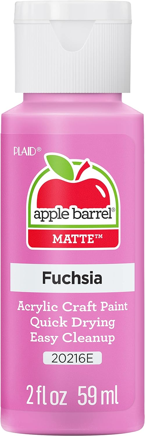 Apple Barrel Matte Fucshia