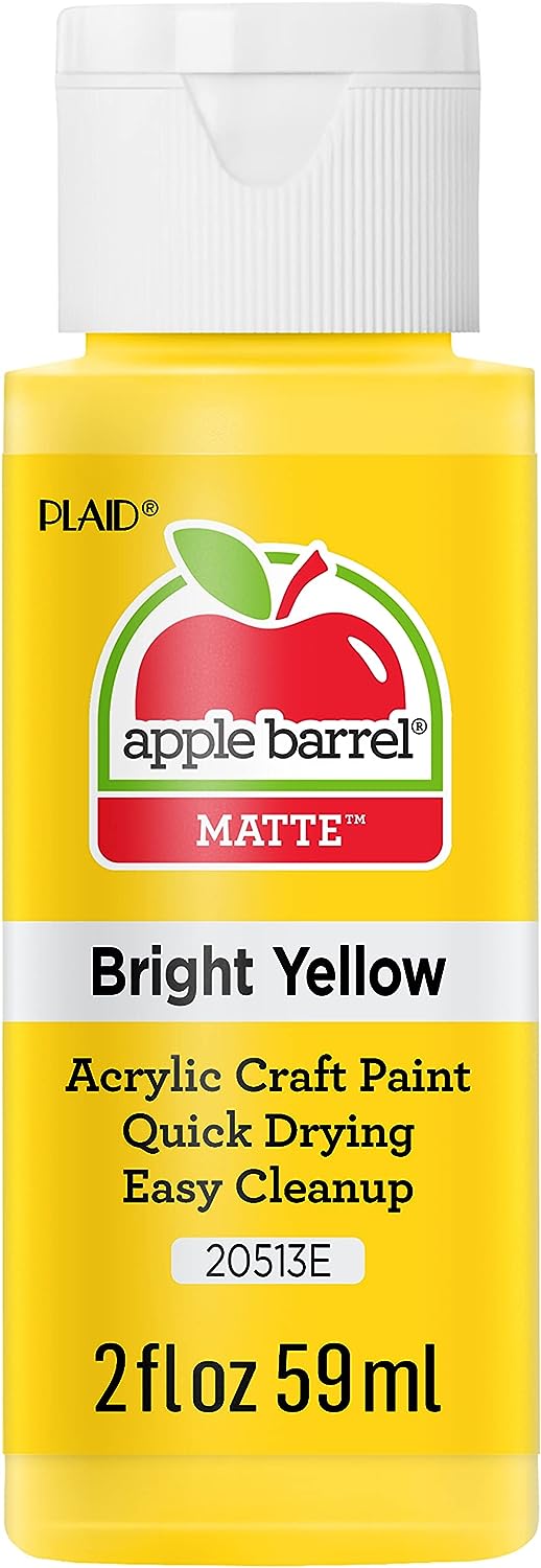 Apple Barrel Matte Bright Yellow