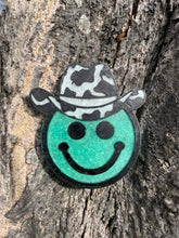 Load image into Gallery viewer, Cowboy Smiley Face Emoji Silicone Mold
