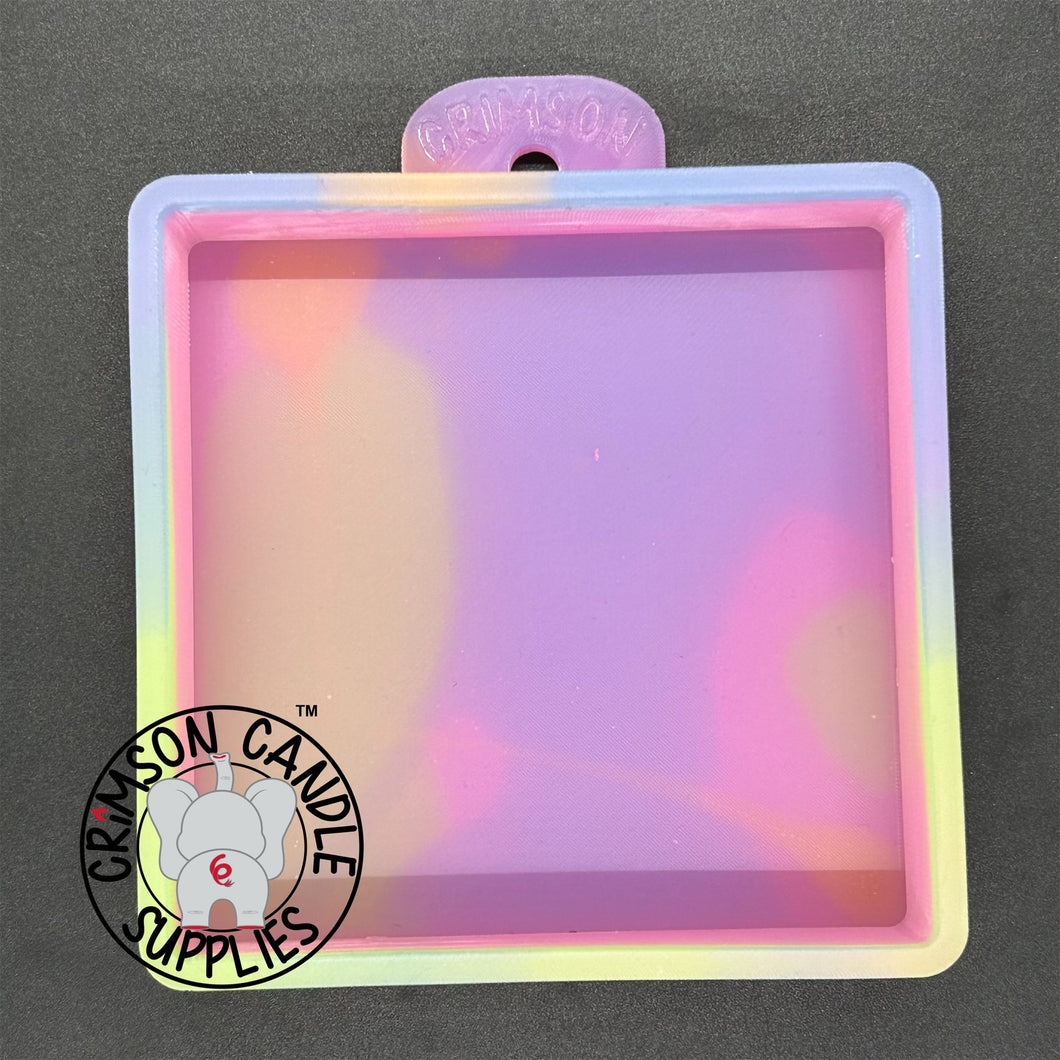 Blank Square 4” Silicone Mold