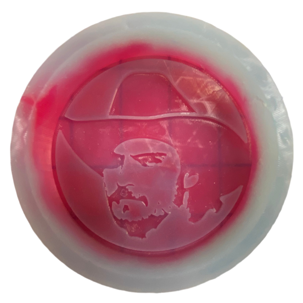 Montana Cowboy Silicone Mold 3.5”tall x 3.5”wide x 1