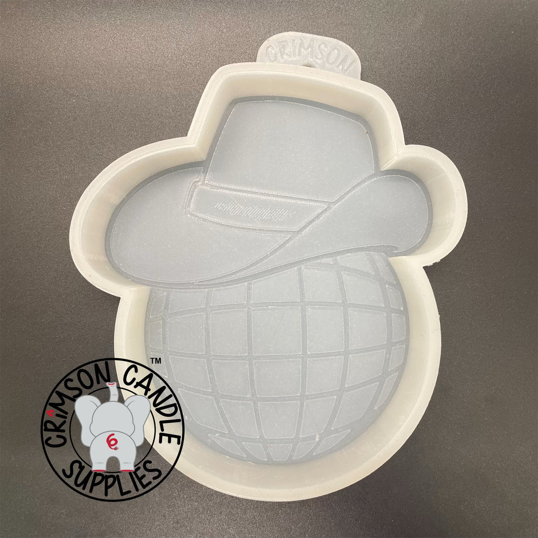 Cowboy Disco Ball Silicone Mold