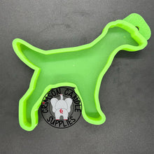 Load image into Gallery viewer, Lab Dog Silicone Mold 6.5&quot; W X 5&quot; H
