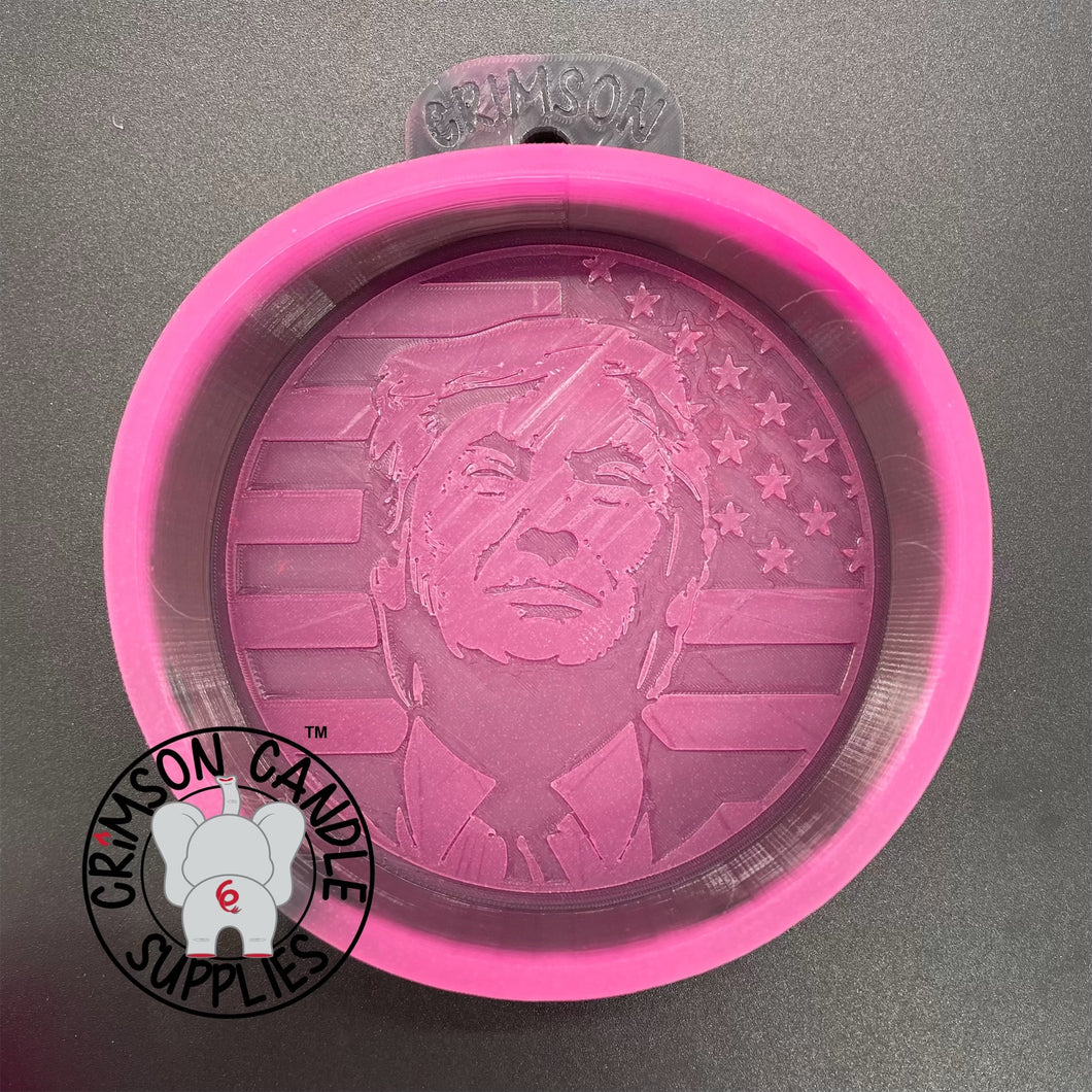 Patriotic Trump Silicone Mold 3.5