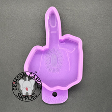 Load image into Gallery viewer, Concho FU Finger Silicone Mold
