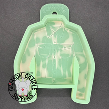 Load image into Gallery viewer, Jean Jacket Silicone Mold
