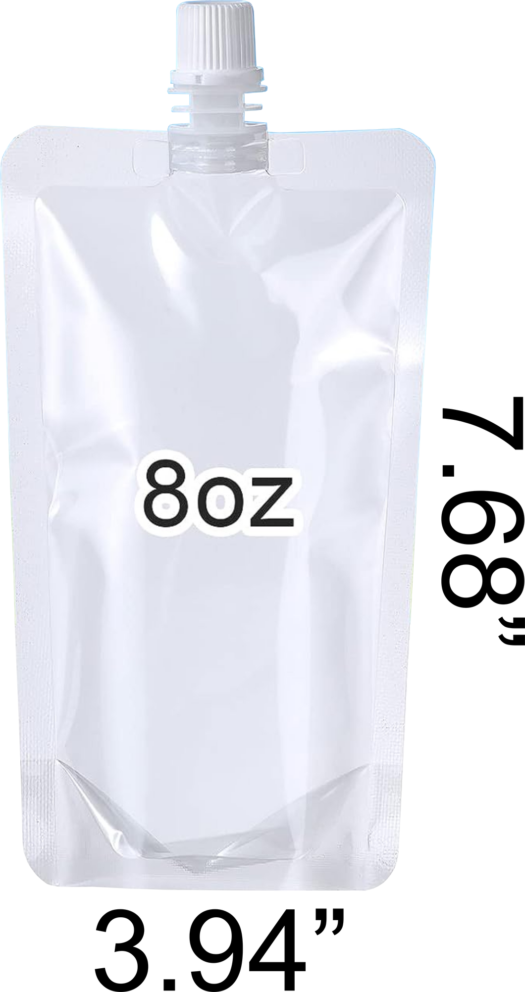 Squeeze Wax Pouches 8 oz. (Pack of 10)