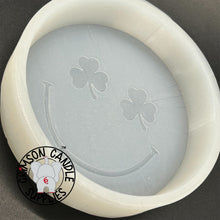 Load image into Gallery viewer, Three Leaf Clover Smiley Face Silicone Mold
