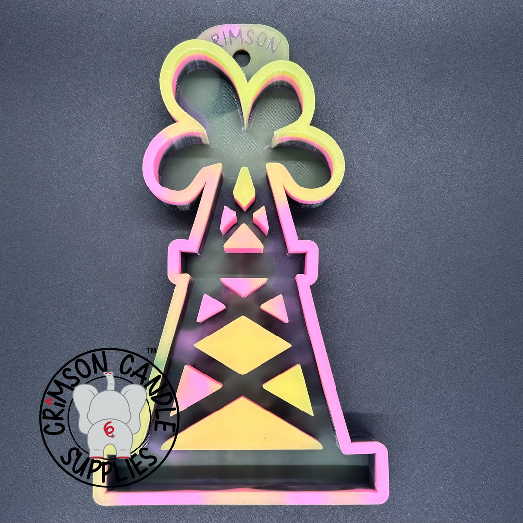 Drilling Rig / Oil Derrick Silicone Mold (2 sizes available)