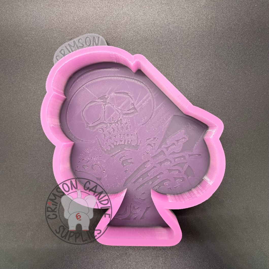 Dead Man's Hand Silicone Mold