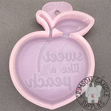 Load image into Gallery viewer, Sweet Like a Peach Silicone Mold 3.5&quot; Wide X 4.25&quot; Tall x 1&quot; Deep
