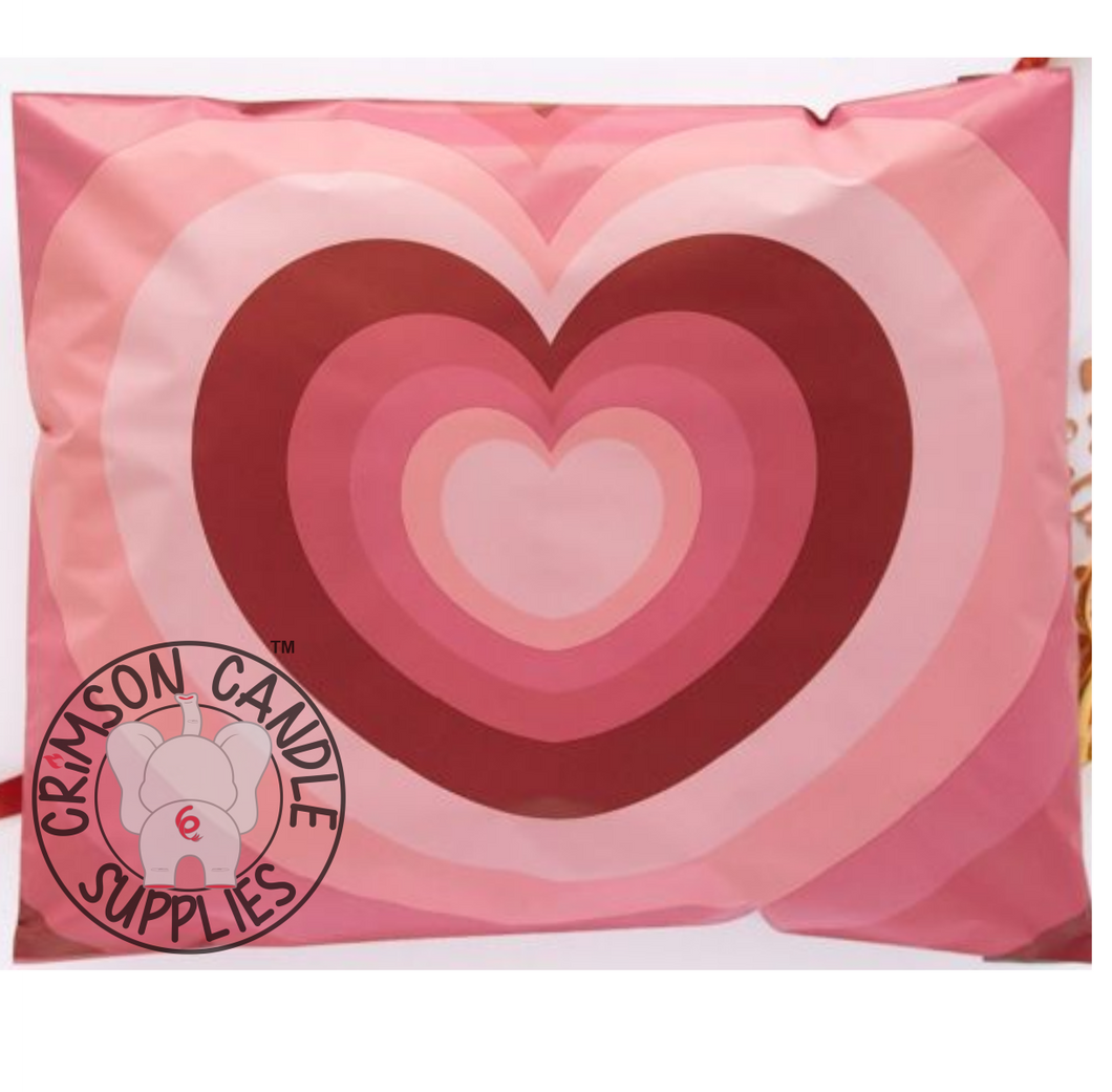 hearts 10x13 Poly Mailer