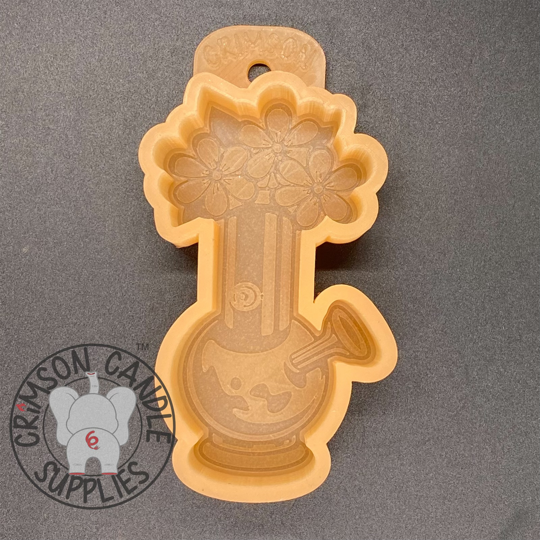 Floral Bong Silicone Mold