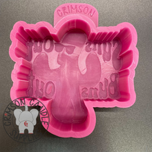 Load image into Gallery viewer, Suns Out Buns Out (©CCS) Silicone Mold 3.5&quot; W x 3.5&quot; H x 1&quot; deep
