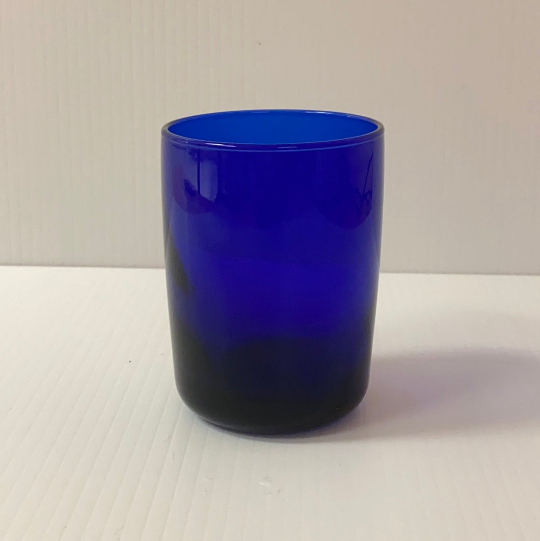 Cobalt Glass Tumbler 6 oz.