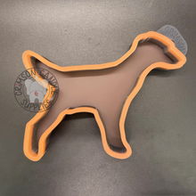 Load image into Gallery viewer, Lab Dog Silicone Mold 6.5&quot; W X 5&quot; H
