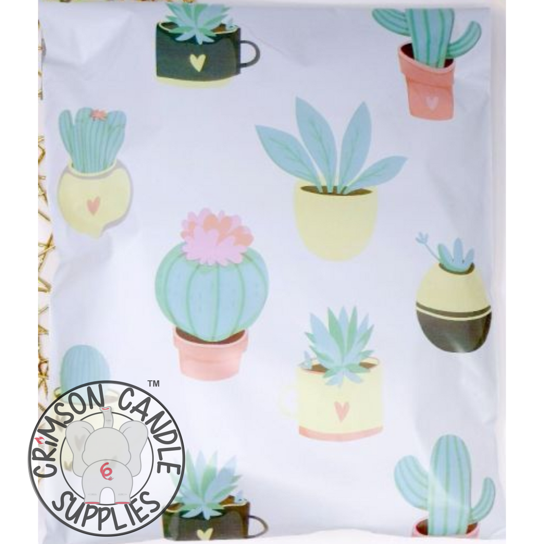 Succulents 10x13 Poly Mailer