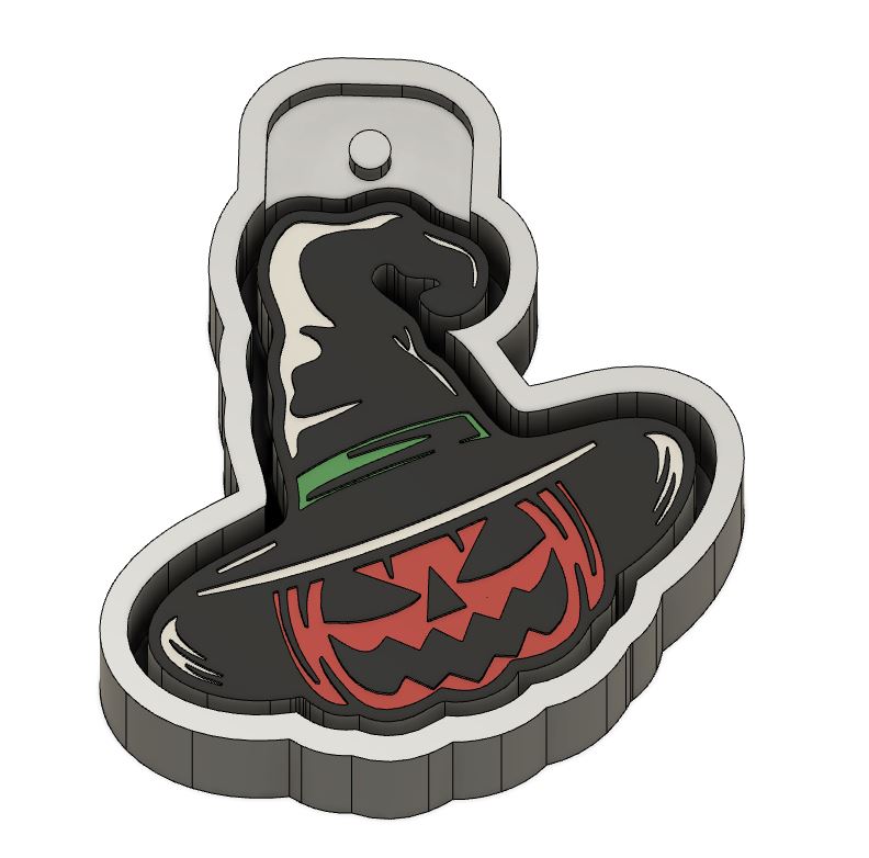 Witchy Pumpkin STL File