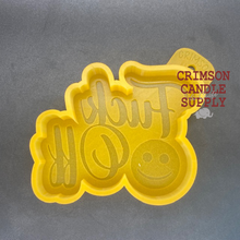 Load image into Gallery viewer, F* Off (Explicit) Silicone Mold  5” W x 4” T x 1&quot; deep
