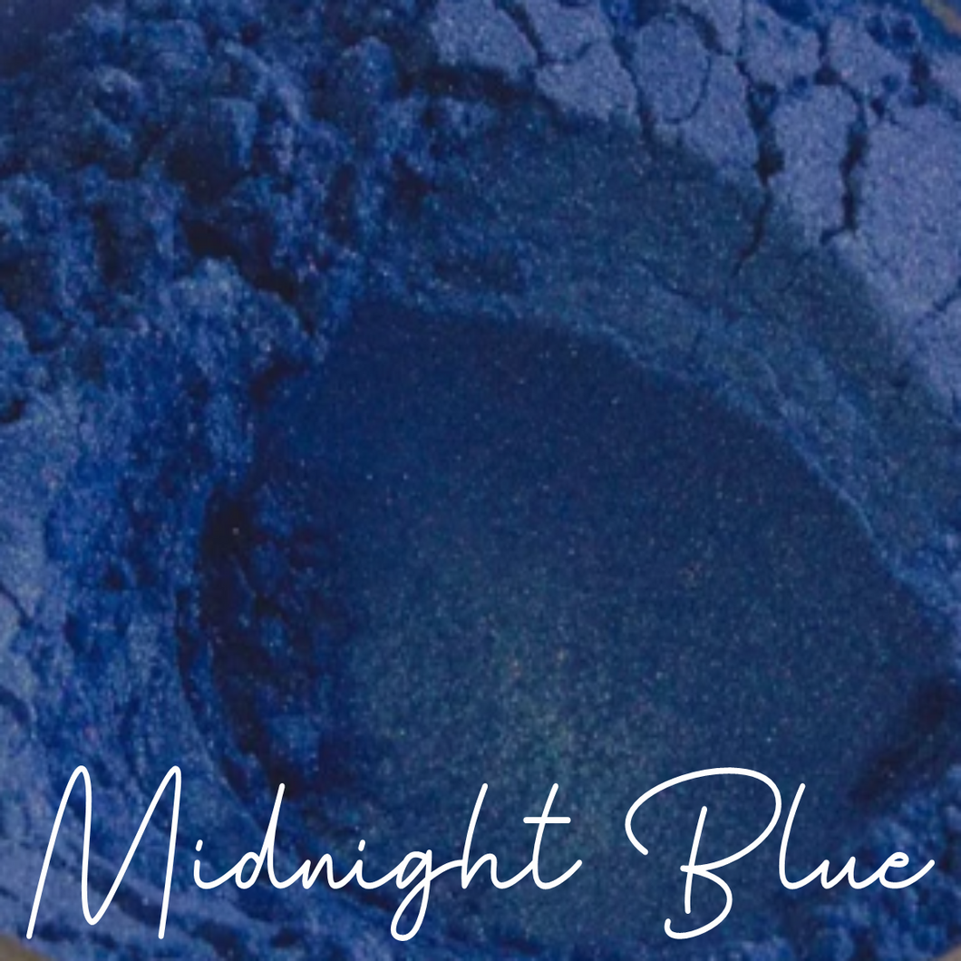 Midnight Blue Mica Powder 1 oz. jar