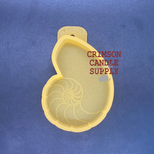 Load image into Gallery viewer, Nautilus Shell Silicone Mold  4.5” W x 3.25” T x 1&quot; deep
