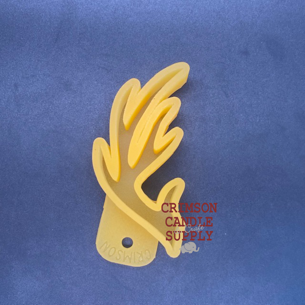 Single Antler Silicone Mold  2” W x 4.5” T x 1
