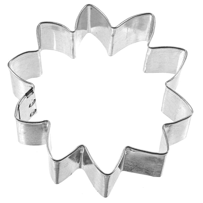 Sunflower metal cookie cutter 3.25”