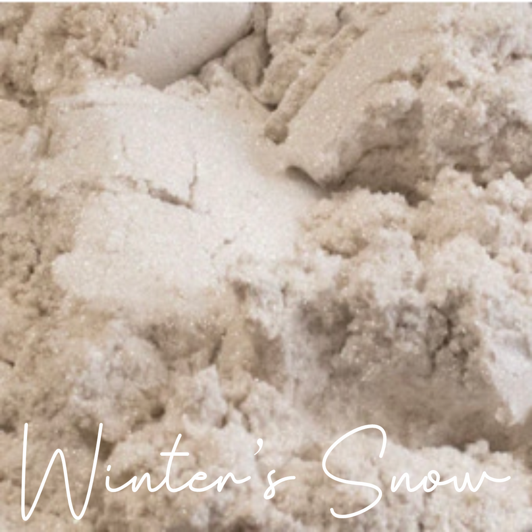 Winter's Snow Mica Powder 1 oz. jar