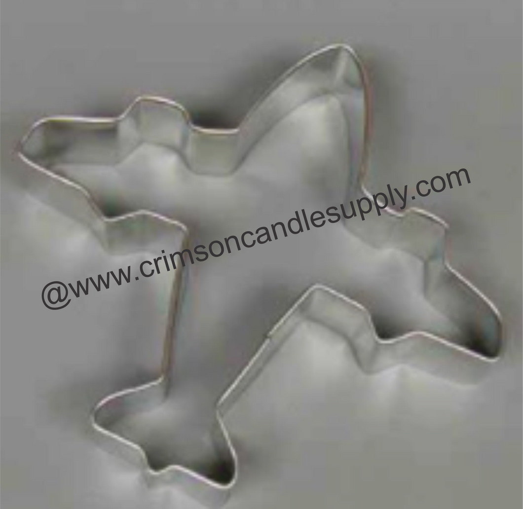 Airplane Metal Cookie Cutter 3.75 in.