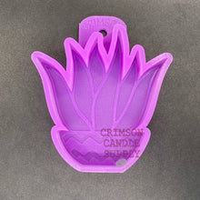 Load image into Gallery viewer, Aloe Plant Silicone Mold 4&quot; W x 4.5&quot; H x 1&quot; deep
