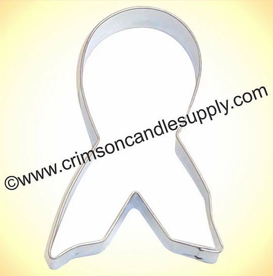 Awareness Ribbon (Cancer) Cookie Cutter 4 in