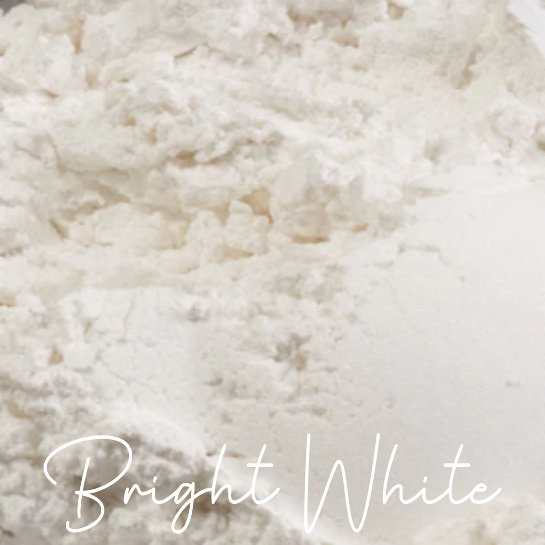 Bright White Mica Powder 1 oz. jar