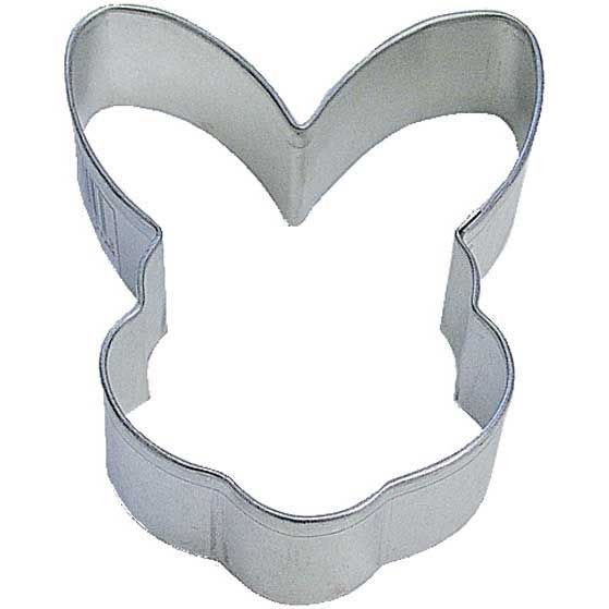 Bunny Face Metal Cookie Cutter 3.5 in.