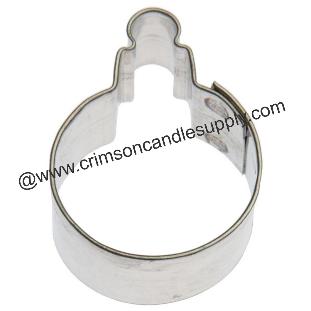 Mini Christmas Ornament Round Cookie Cutter