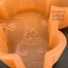 Load image into Gallery viewer, Cow and Bee Friends (©CCS) Silicone Mold 3.5&quot; W x 4.5&quot; H x 1&quot; deep
