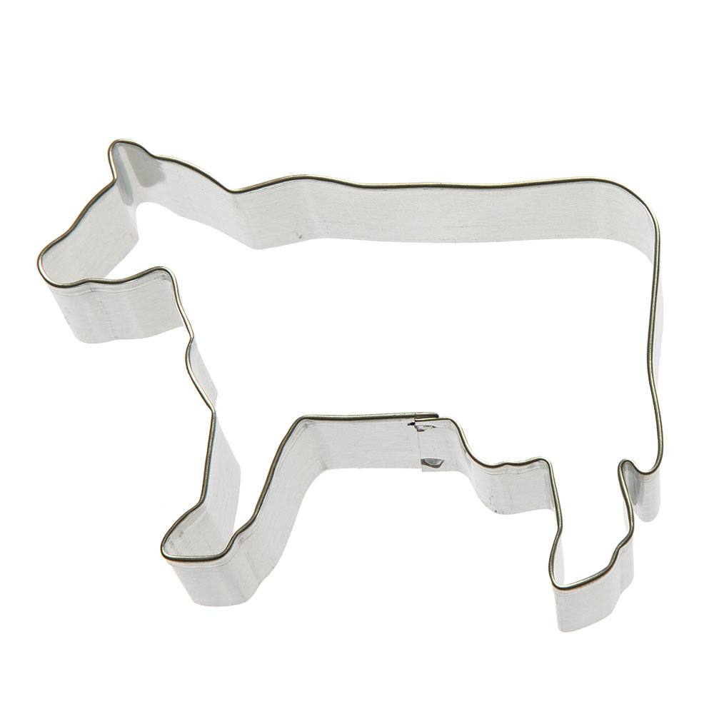 Cow Full Body metal cookie cutter 3.6”