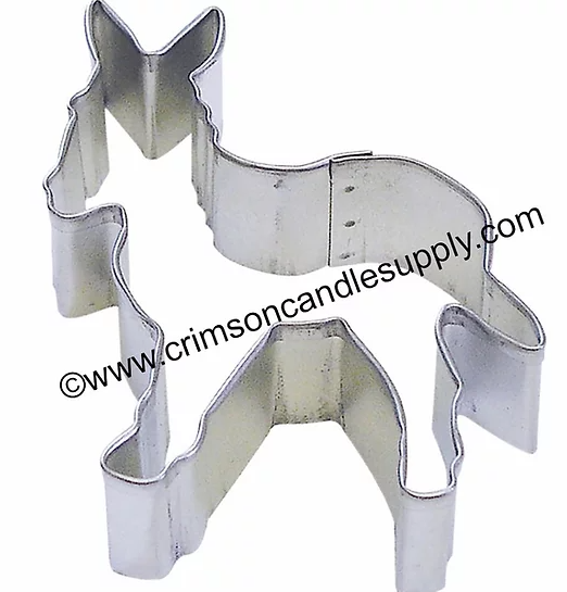 Donkey Cookie Cutter 3.5 in