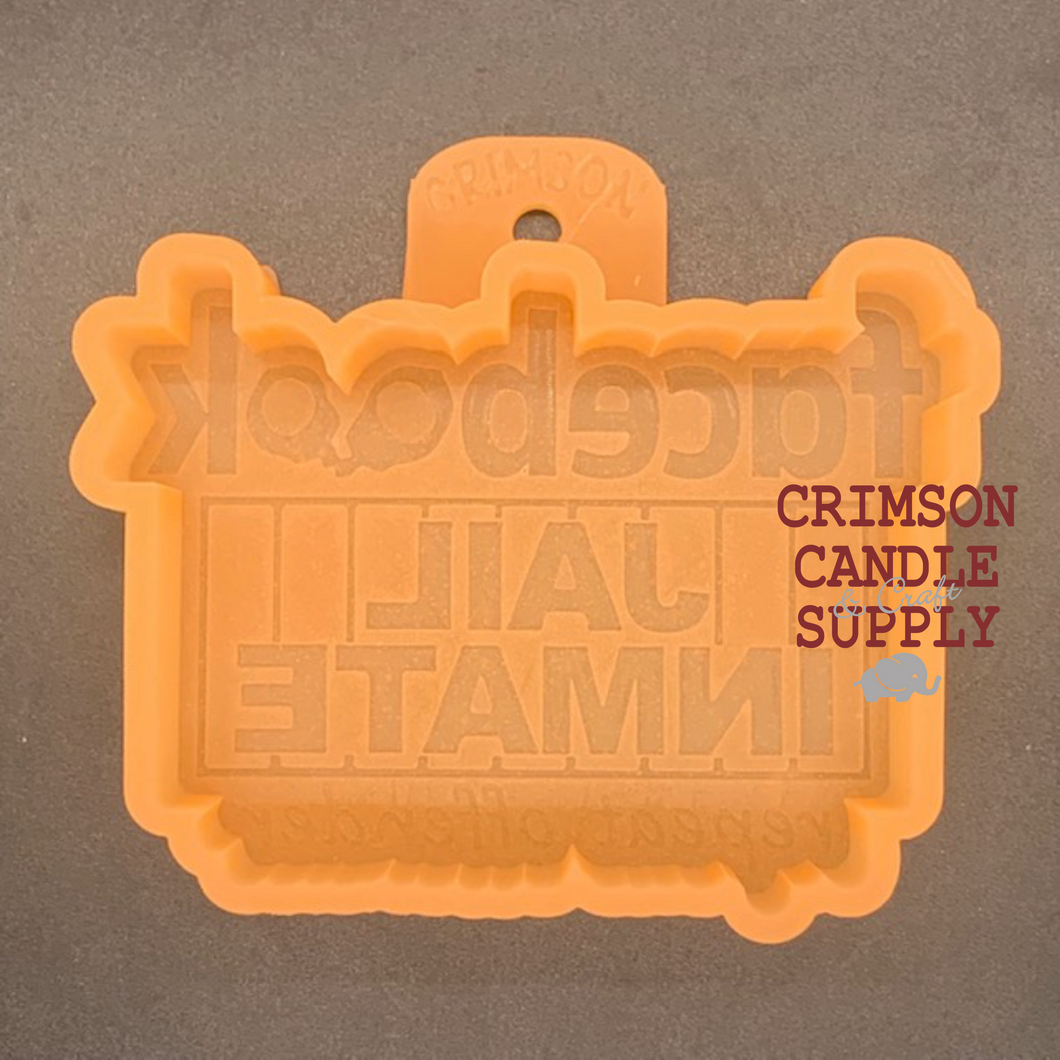 FB Jail Silicone Mold   4.5” H x  5