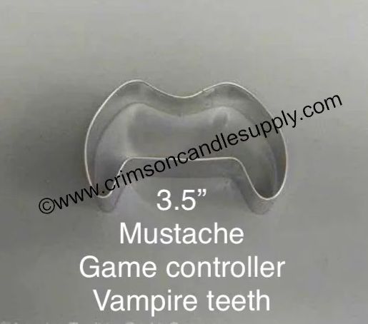 Game controller metal cookie cutter 3.5”