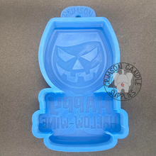Load image into Gallery viewer, Happy Hallow-wine Silicone Mold© 3.5&quot; W x 5&quot; T x 1&quot; Deep
