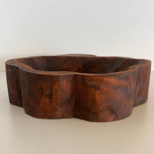 Load image into Gallery viewer, Wooden Dough Bowl Pumpkin 7” Length X 7”Wide X 2”Tall
