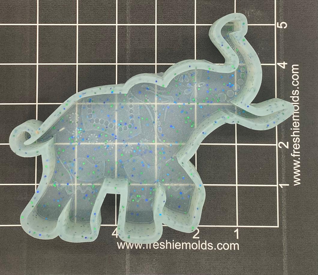 Elephant Silicone Mold 5”T x 6”W x 1