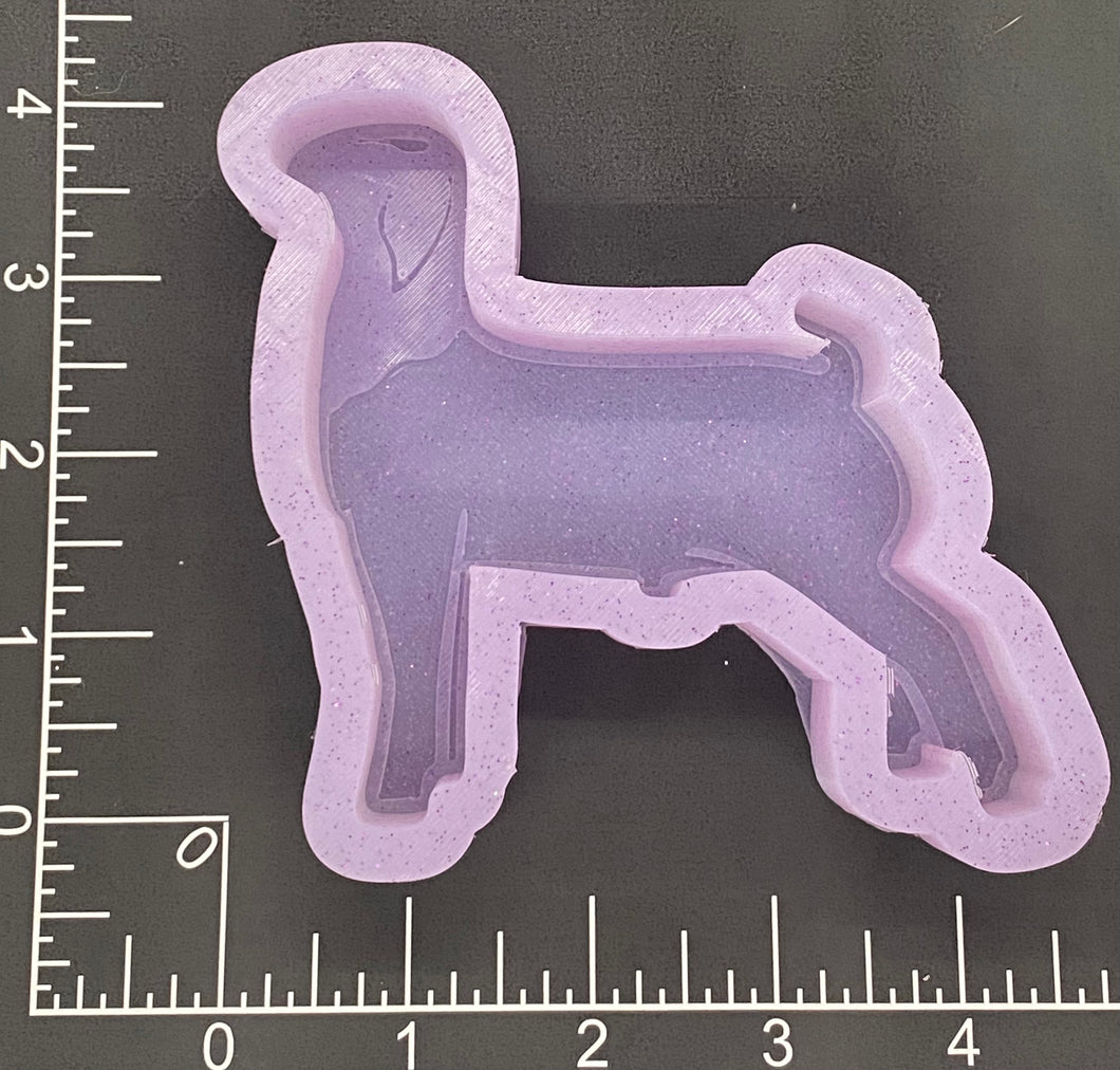 Show Goat Silicone Mold 4”H x 4” W x 1