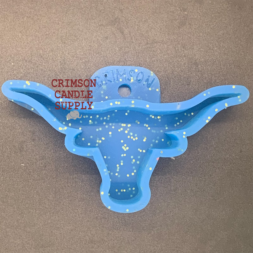 Longhorn Silicone Mold 2.5” H x 5